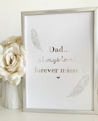 Dad.. Always loved, forever missed