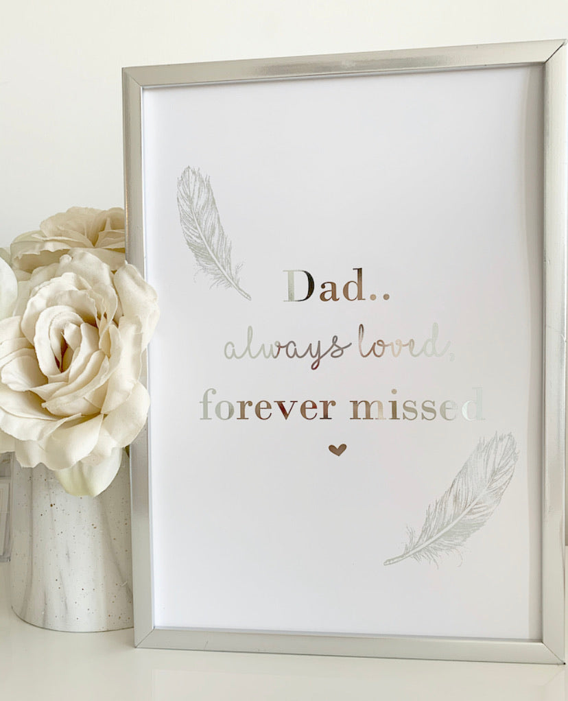 Dad.. Always loved, forever missed