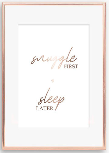 Snuggle first sleep later