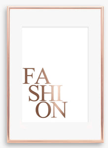 Fashion Block Print